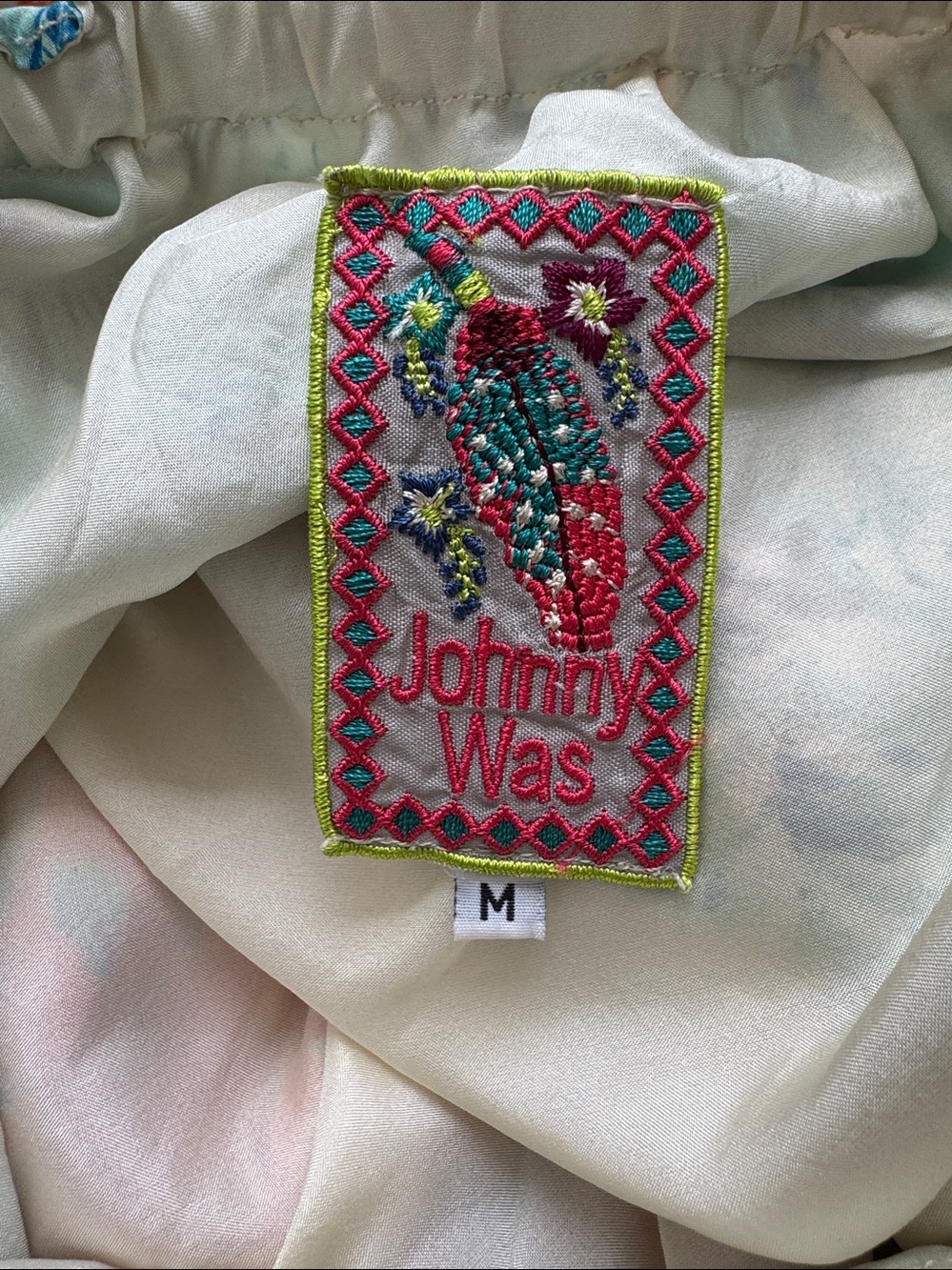Jonny Was Boho Floral Maxi Skirt in Mint, Coral & Lemon.
Excellent condition. - Picture 4 of 5
